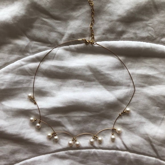 Pearl Chocker Necklace - Picture 2 of 5